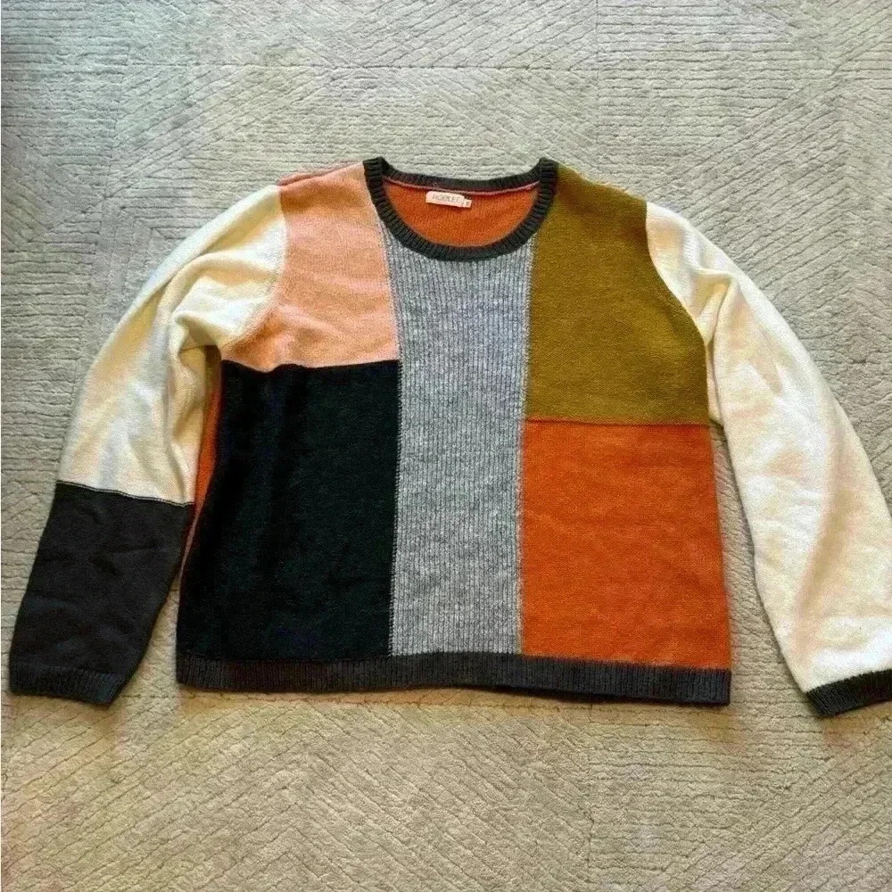 ROOLEE 3X block sweater